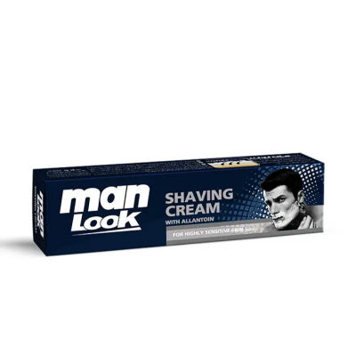 MAN LOOK SHAVING CREAM WITH ALLANTOIN FOR HIGHLY SENSITIVE SKIN 40 GM